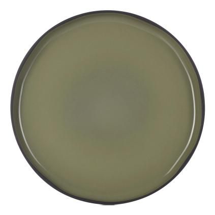Assiette CARACTERE 28 cm, kaki, REVOL