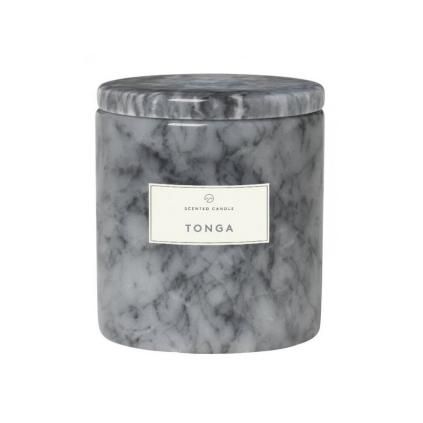 Bougie parfumée FRABLE, boîte en marbre, Tonga, Blomus