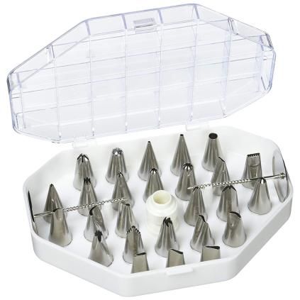 Douilles pour décoration, set de 26 pièces, de Buyer