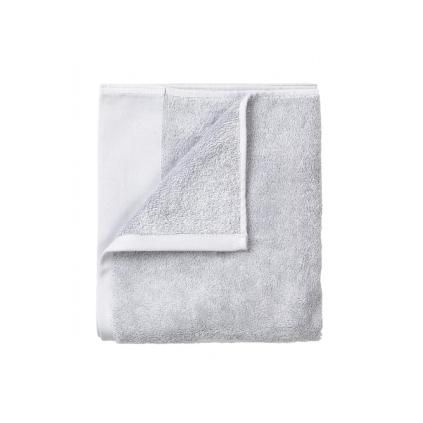 Serviette de toilette RIVA set de 4 pc, 30 x 30 cm, gris clair, Blomus