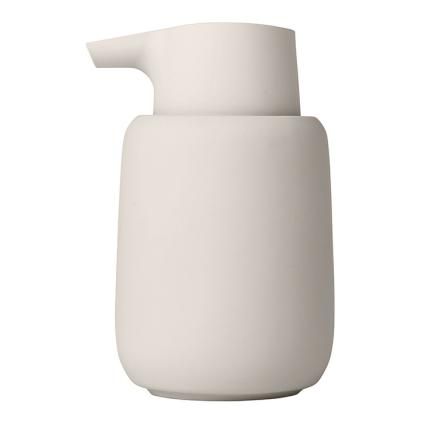 Distributeur de savon liquide SONO 250 ml, crème, Blomus