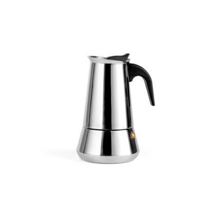 Cafetière italienne TREVI 400 ml, acier brillant, Leopold Vienna