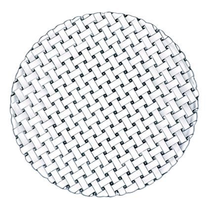 Assiette de présentation BOSSA NOVA, sans rebord, set de 2 pc, Nachtmann