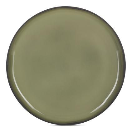 Assiette CARACTERE 26 cm, kaki, REVOL