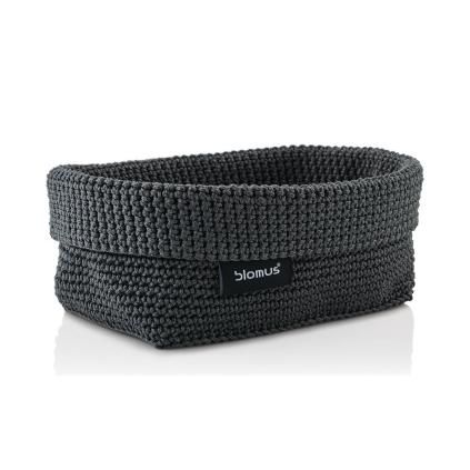 Panier de rangement TELA L, anthracite, Blomus
