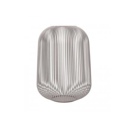 Lanterne LITO L 45 cm, gris chaud, acier, Blomus