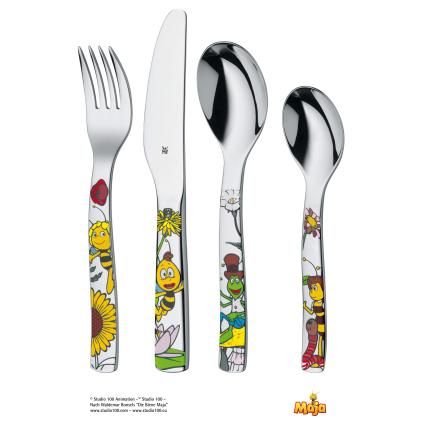 Set de couverts pour enfants MAYA THE BEE, 4 pièces, WMF