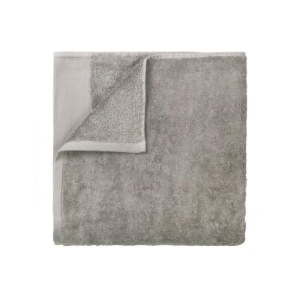 Serviette de bain RIVA 50 x 100 cm, gris, Blomus