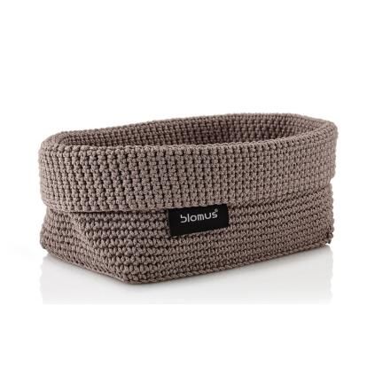 Panier de rangement TELA L, marron, Blomus