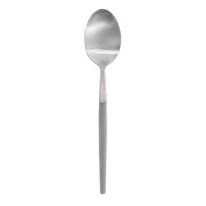 Cuillère à thé MAXIME, gris chaud, Blomus