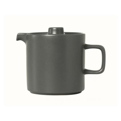 Théière PILAR 1 l, gris foncé, céramique, Blomus