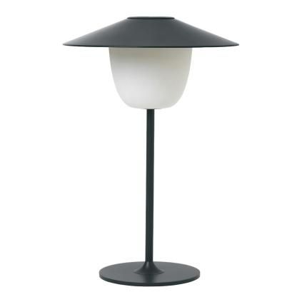 Lampe de table sans fil ANI 33 cm, LED, gris foncé, Blomus