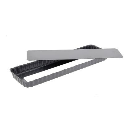 Moule à tarte 36 x 10 cm, rectangulaire, de Buyer