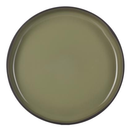 Assiette CARACTERE GOURMET, khaki Cardamon, REVOL