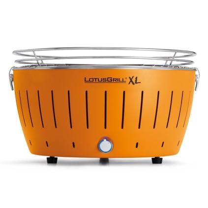 Barbecue de table au charbon XL, orange LotusGrill