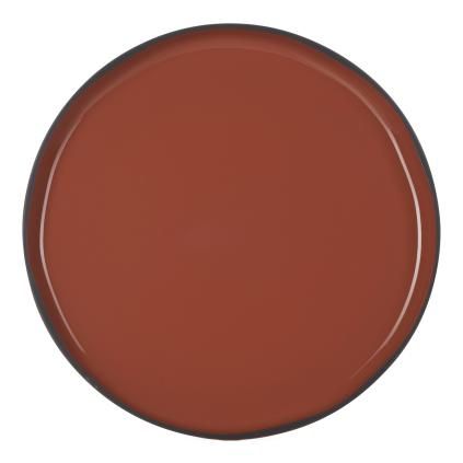 Assiette CARACTERE, cannelle, REVOL