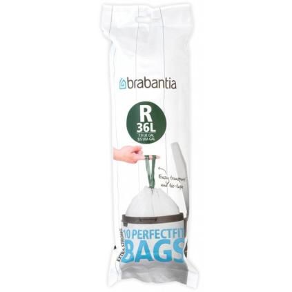 Sac poubelle R PERFECTFIT 36 l, 10 pc, Brabantia