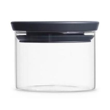 Bocal de rangement 300 ml, empilable, verre, Brabantia