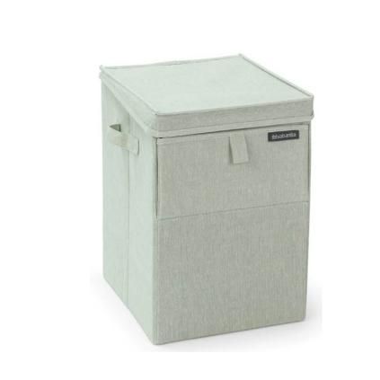 Panier à linge 35 l, empilable, vert, Brabantia
