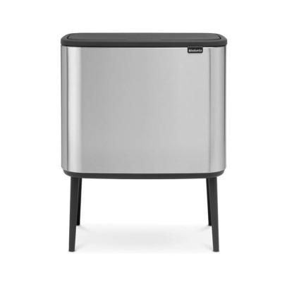 Poubelle à couvercle tactile BO 36 l, acier mat, Brabantia