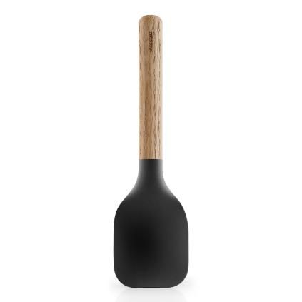 Cuillère de cuisine NORDIC KITCHEN 27 c, avec manche en bois, silicone, Eva Solo