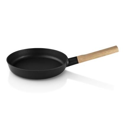 Poêle antiadhésive NORDIC KITCHEN 24 cm, avec manche en bois, Eva Solo