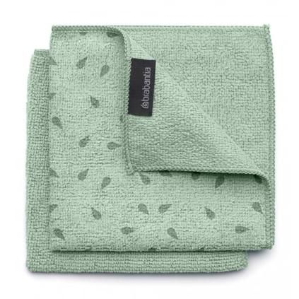 Chiffon en microfibres, set de 2 pc, vert, Brabantia
