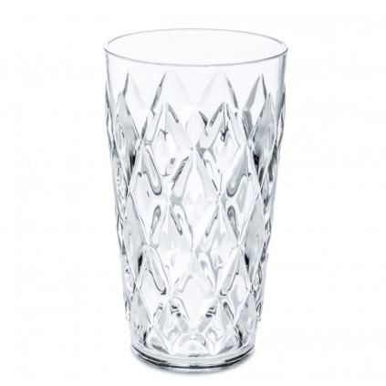 Verre haut en plastique CRYSTAL L 450 ml, limpide, Koziol