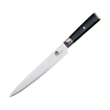 Couteau à trancher SUJIHIKI OKAMI 22,5 cm, noir, Dellinger