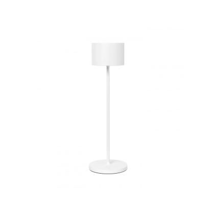 Lampe de table sans fil FAROL 33 cm, LED, blanc, Blomus