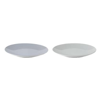 Assiettes Emma bleu 2 pièces danois moderne 2.0 Stelton
