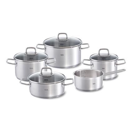 Batterie de cuisine VISEO, 5 pièces, Fissler