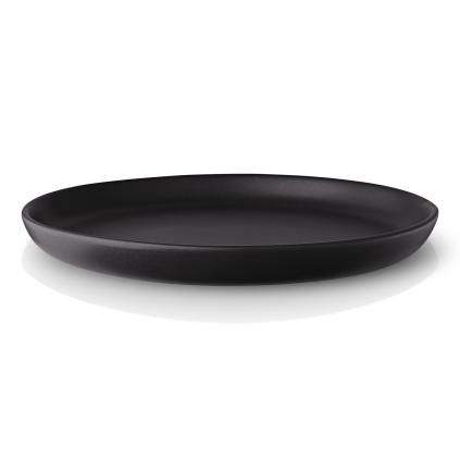 Assiette de petit-déjeuner NORDIC KITCHEN 21 cm, noir, grès, Eva Solo
