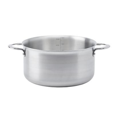 Faitout ALCHIMY 24 cm, 5 l, acier inoxydable, de Buyer