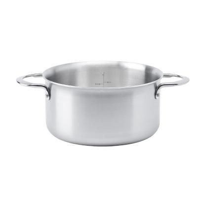 Cocotte ALCHIMY 20 cm, 2,5 l, inox, de Buyer