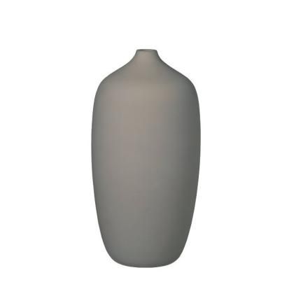 Vase CEOLA, 22 cm, gris, Blomus