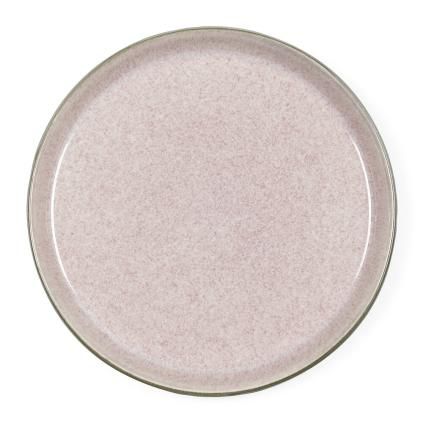 Assiette à dessert 21 cm, gris/rose, Bitz