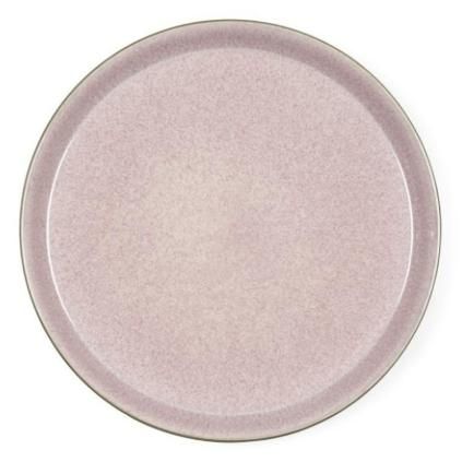 Assiette 27 cm, gris/rose, Bitz