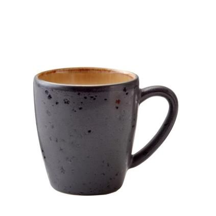 Mug à thé 190 ml, noir/ambre, Bitz