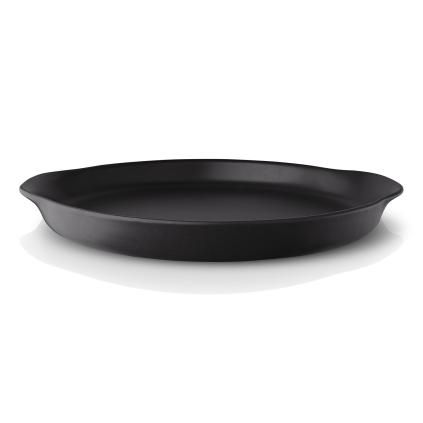 Plat de service NORDIC KITCHEN 30 cm, noir, grès, Eva Solo