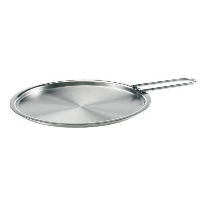 Couvercle de marmite EVA TRIO 24 cm, plat, avec poignée, verre, Eva Solo