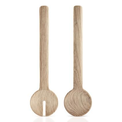 Set de couverts à salade EVA TRIO, bois de chêne, Eva Solo
