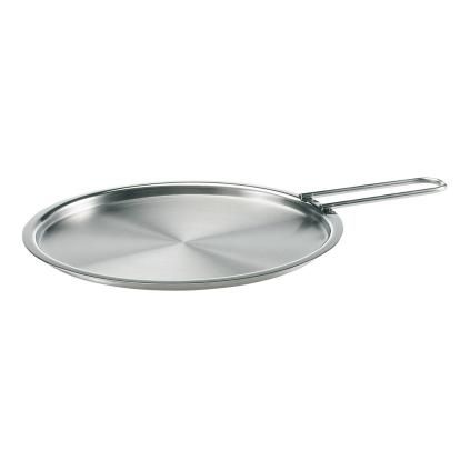 Couvercle de marmite 20 cm, plat, acier inoxydable, Eva Solo