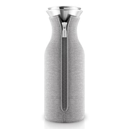 Carafe à eau 1 l, avec couvercle isolant, gris clair, Eva Solo