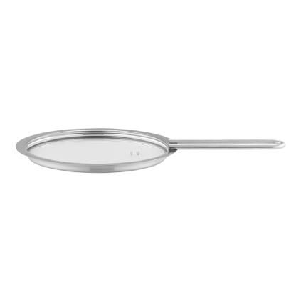 Couvercle de marmite EVA TRIO 13 cm, plat, verre, Eva Trio