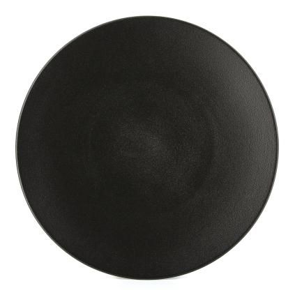 Assiette EQUINOX 31,5 cm, noir mat, REVOL