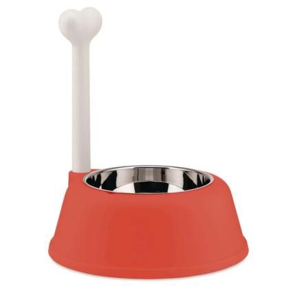 Gamelle pour chien LUPITA 1,5 l, rouge, ALessi