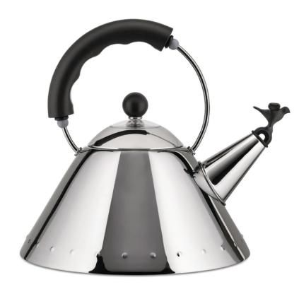 Bouilloire pour cuisinière 9093 2 l, argent / noir, Alessi