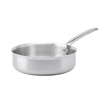 Sauteuse ALCHIMY 28 cm, 4,6 l, droit, inox, de Buyer