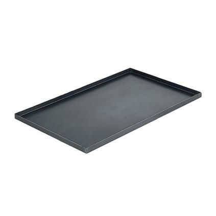 Plateau de cuisson 60 x 40 cm, bords hauts, acier, de Buyer